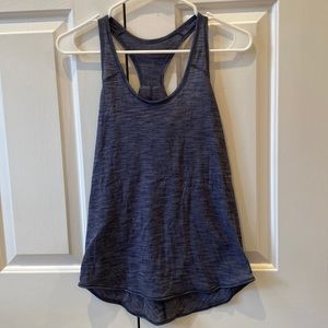 Lululemon heathered navy tank top